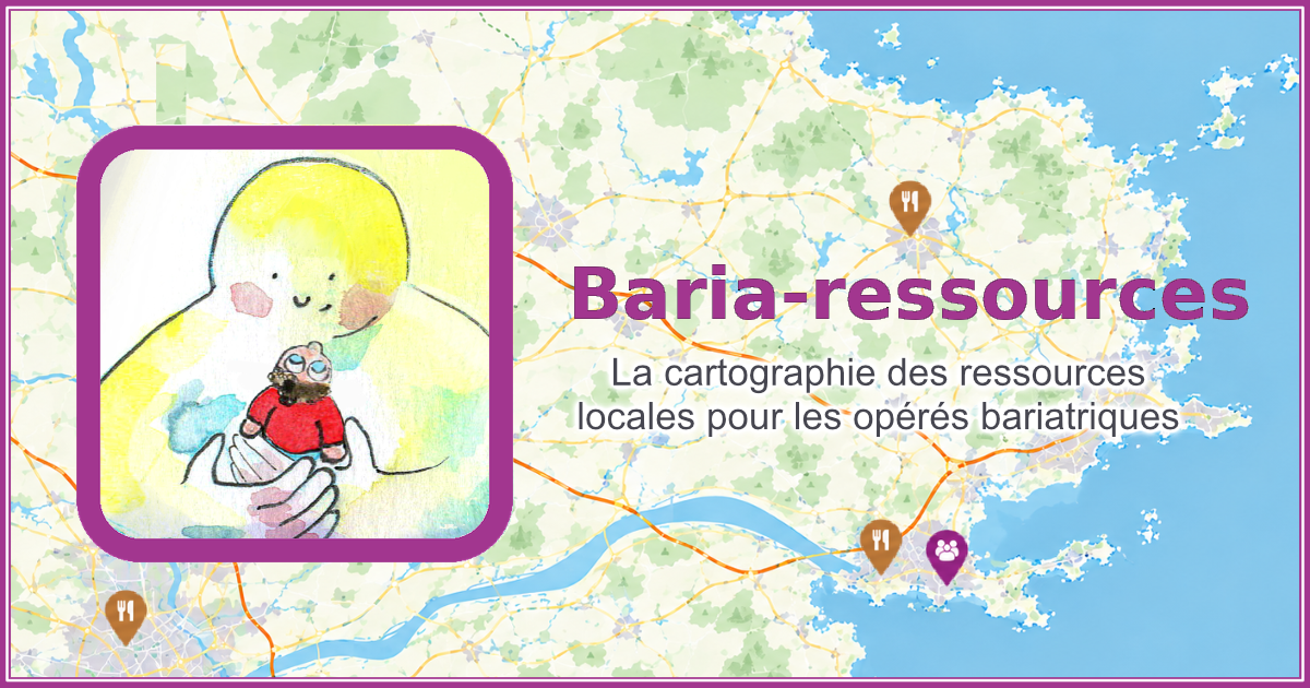 Aperçu de la carte des restaurants baria-compatibles
